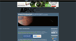 Desktop Screenshot of photoshopsupport.com